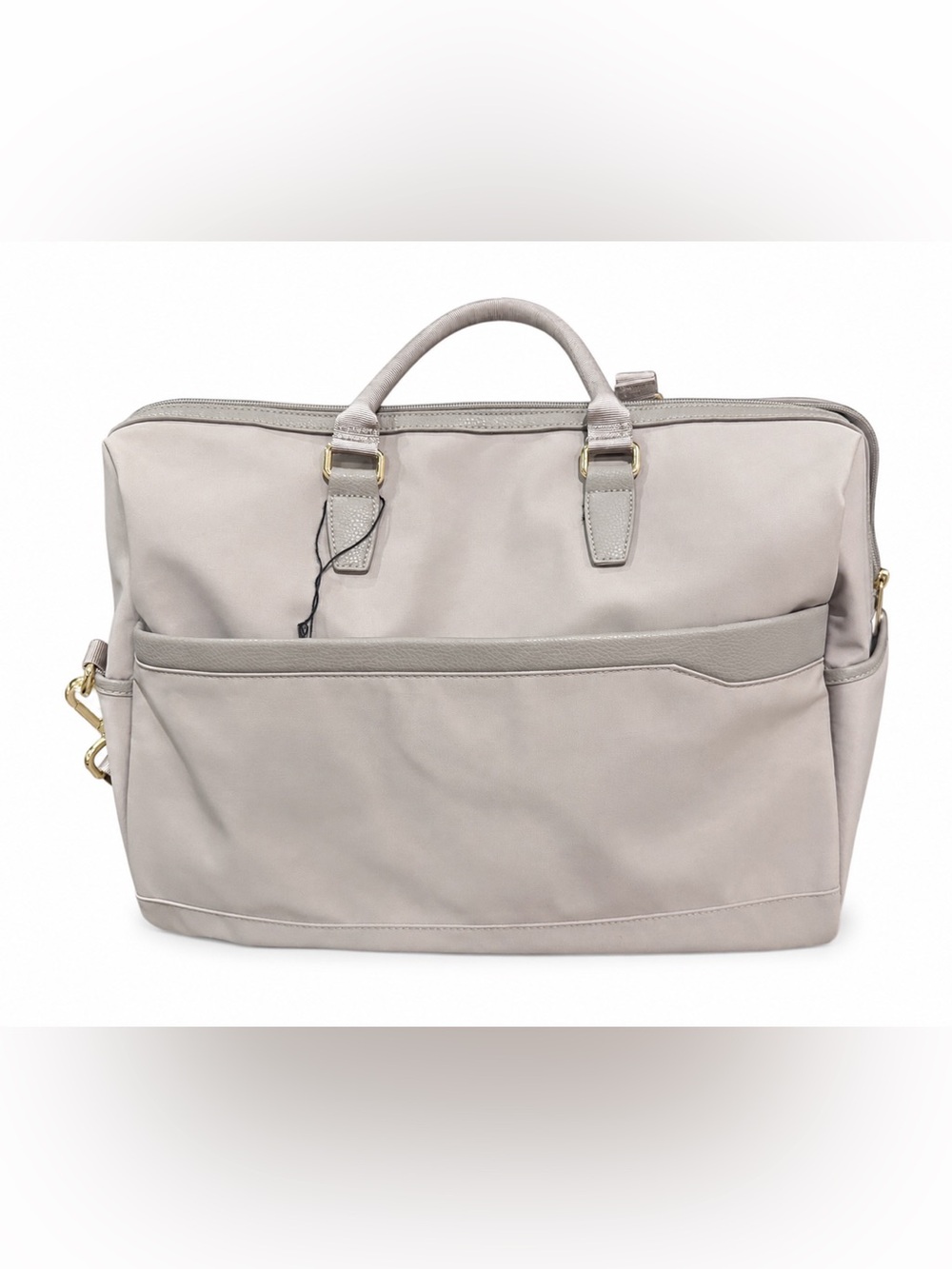 Open Story Grey Travel Tote Bag